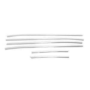 Hyundai Tucson Window Trim - Omac - S. Steel - Gloss Silver - 2022